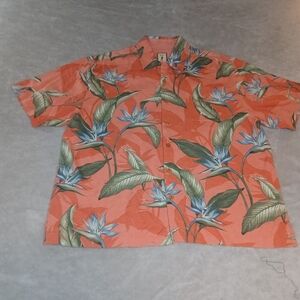 100% Silk Tommy Bahama Shirt